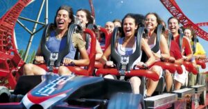 amusement park instagram captions