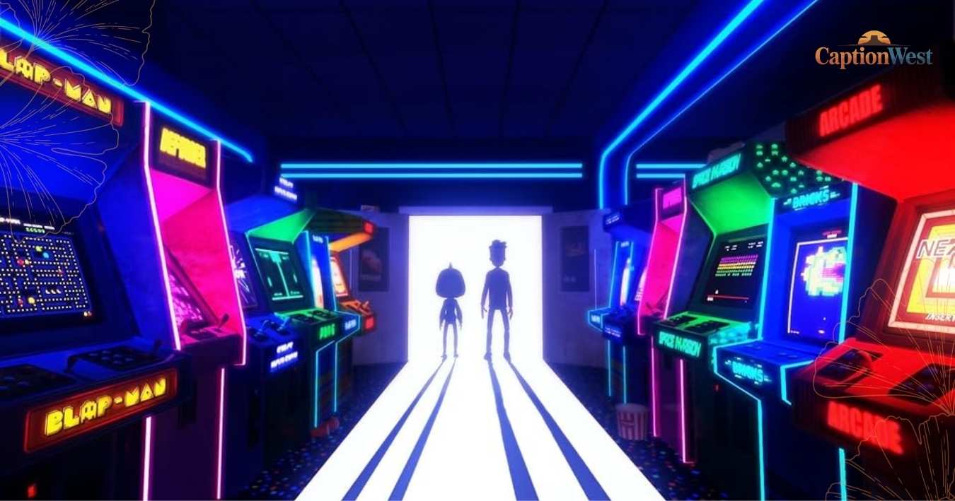 arcade instagram captions