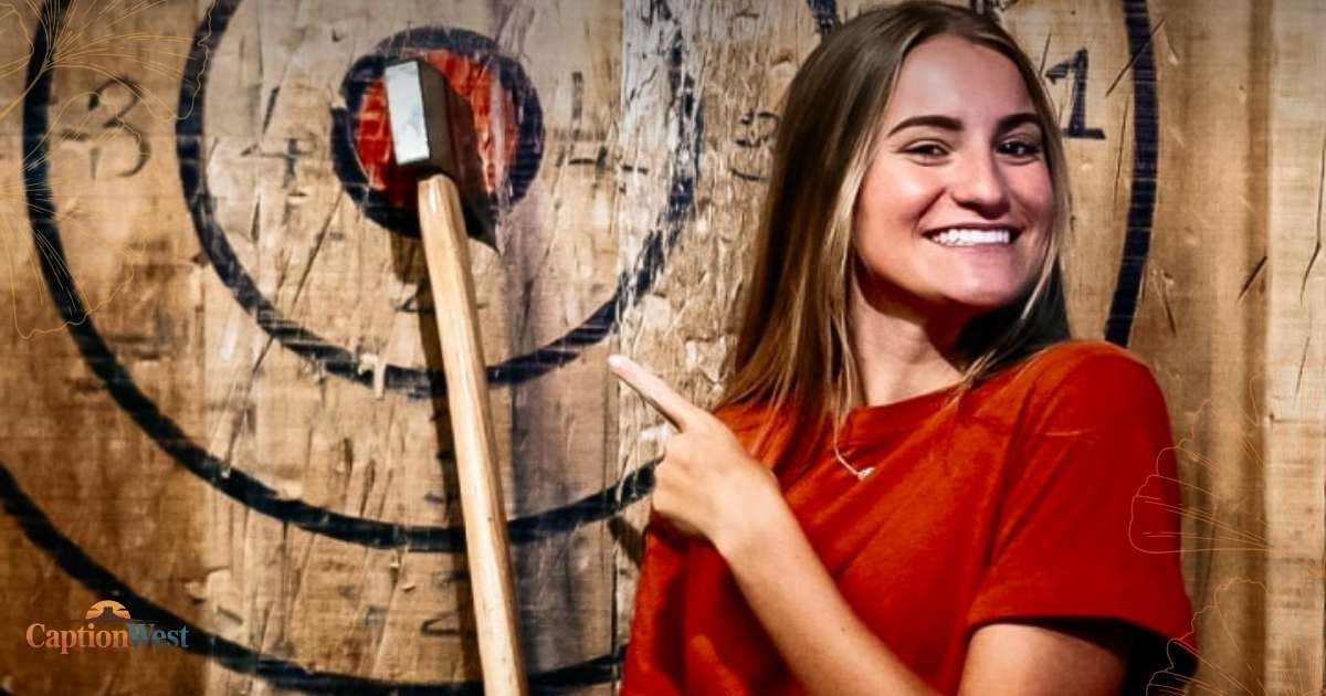 axe throwing instagram captions