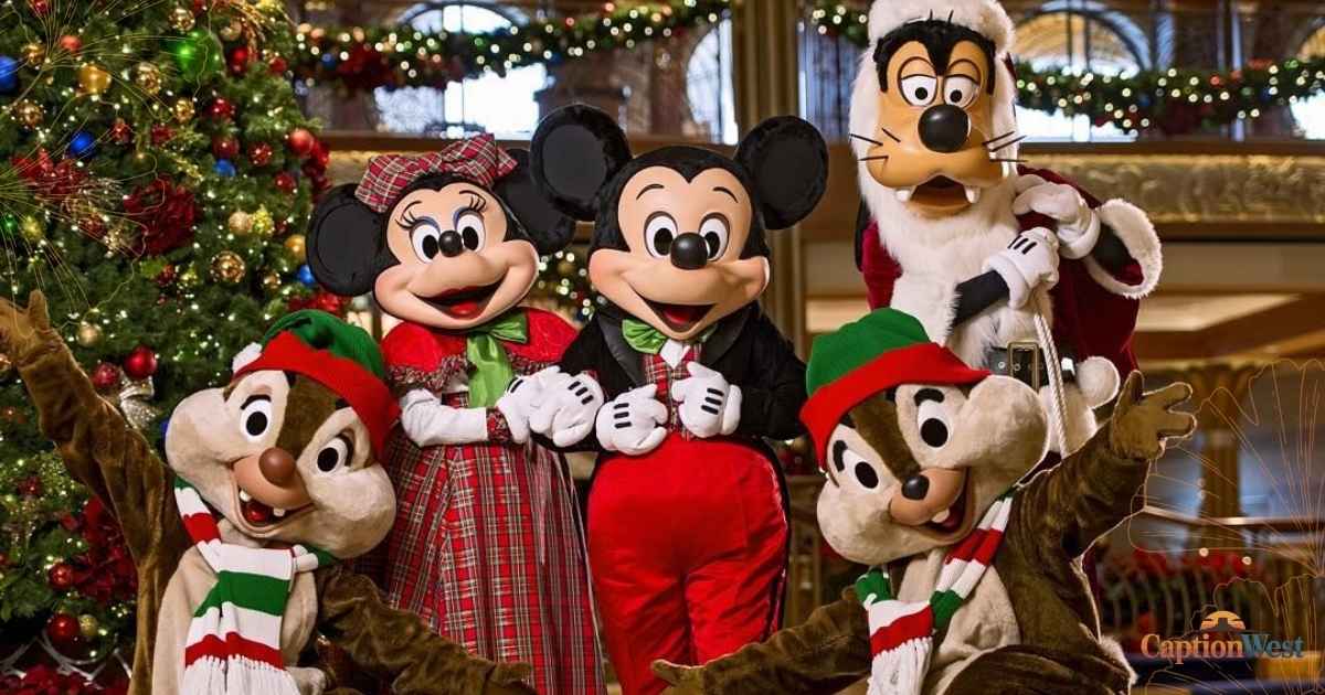 disney christmas instagram captions