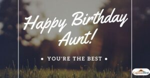 birthday wishes for aunt