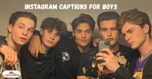 instagram captions for boys