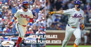 mets vs phillies match player stats
